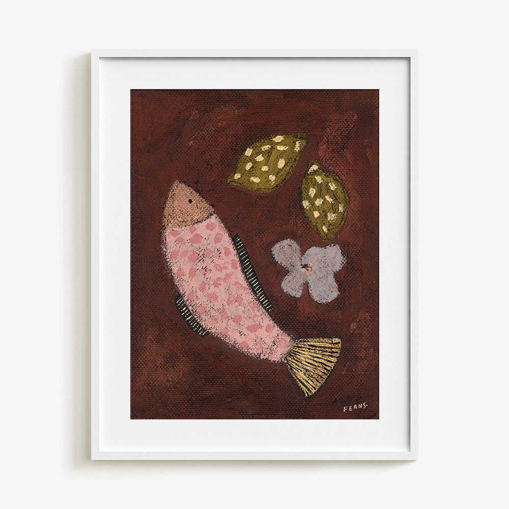 Sea-Garden-Three-24x32-White-Matted